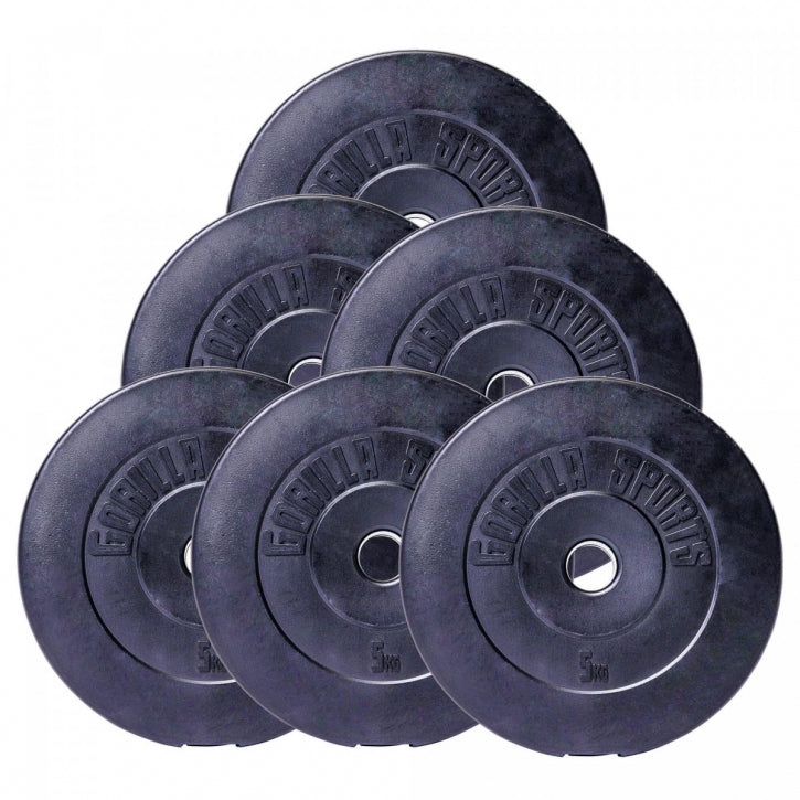 Levypainosetti 38kg 120 cm levytangolla ja vinyylipainoilla