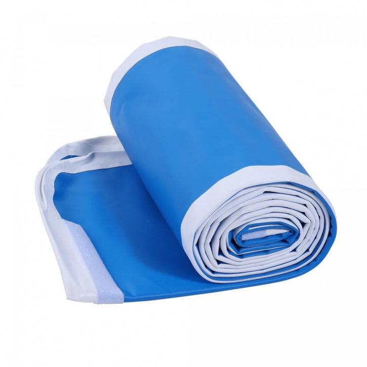 AirTrack Ilmavolttirata 300x100x10cm 2-Kerroksinen PVC Sininen/Valkoinen