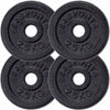 ScSPORTS levypainot 4 x 2,5 kg, 30 mm