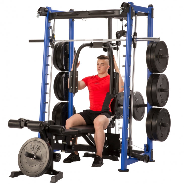 MAXXUS Smith-Laite 9.1 / Kuntokeskus Ja Säädettävä Painopenkki Ø 50/51mm Levypainoille