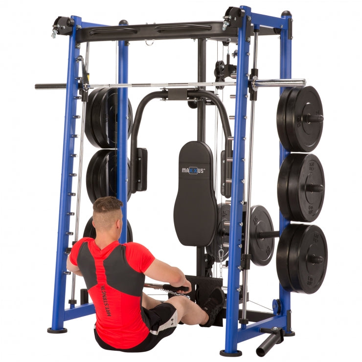 MAXXUS Smith-Laite 9.1 / Kuntokeskus Ja Säädettävä Painopenkki Ø 50/51mm Levypainoille