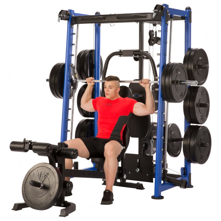 MAXXUS Smith-Laite 9.1 / Kuntokeskus Ja Säädettävä Painopenkki Ø 50/51mm Levypainoille