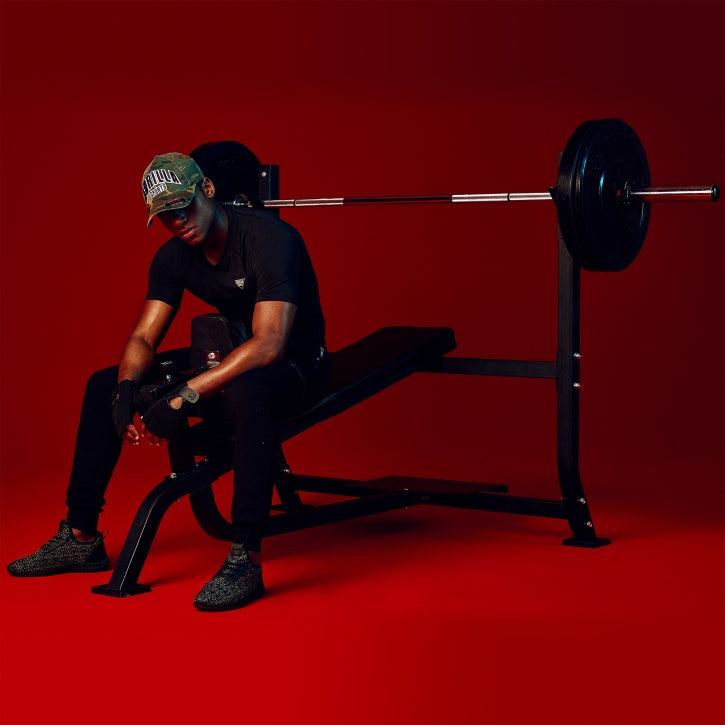 Vino Penkkipunnerruspenkki / Painonnostopenkki Säädettävä 165x128x121cm Max. 280kg Musta