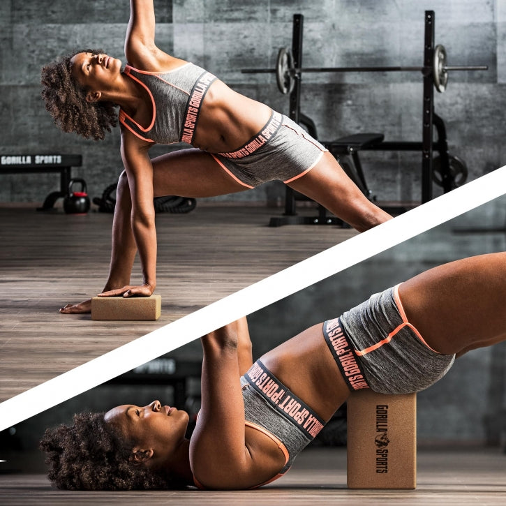 Yoga Block, Joogapalikka, Korkki, 22,5x15x7,5cm