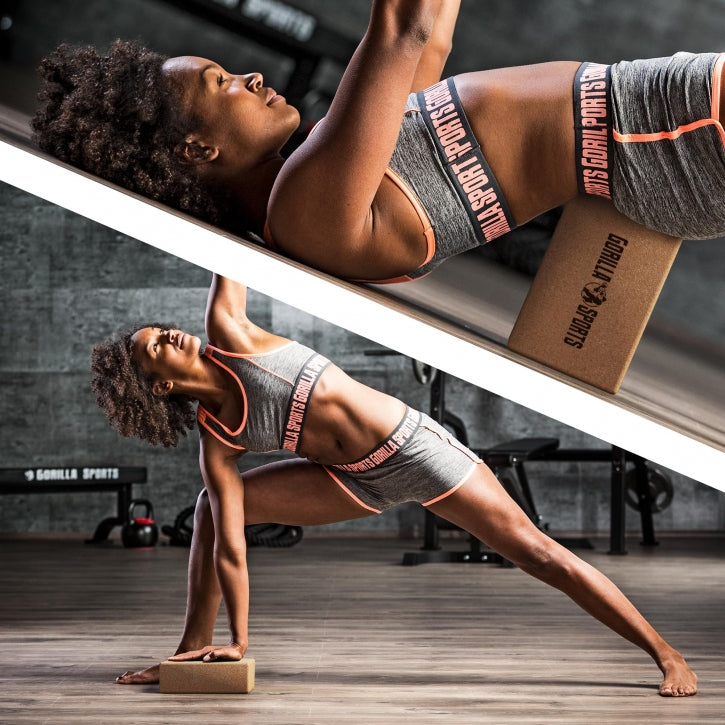 Yoga Block, Joogapalikka, Korkki, 22,5x15x7,5cm