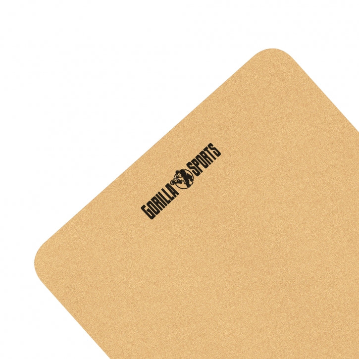 Joogamatto 5mm, Ihoystävällinen, Korkki, 183x61cm