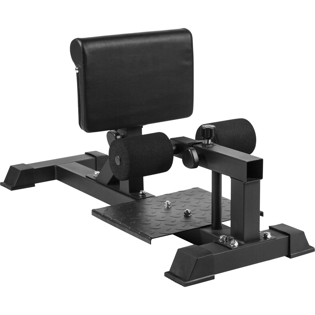 Sissy Squat Penkki / Kyykkylaite Säädettävä 102x40x49,5-61cm Musta