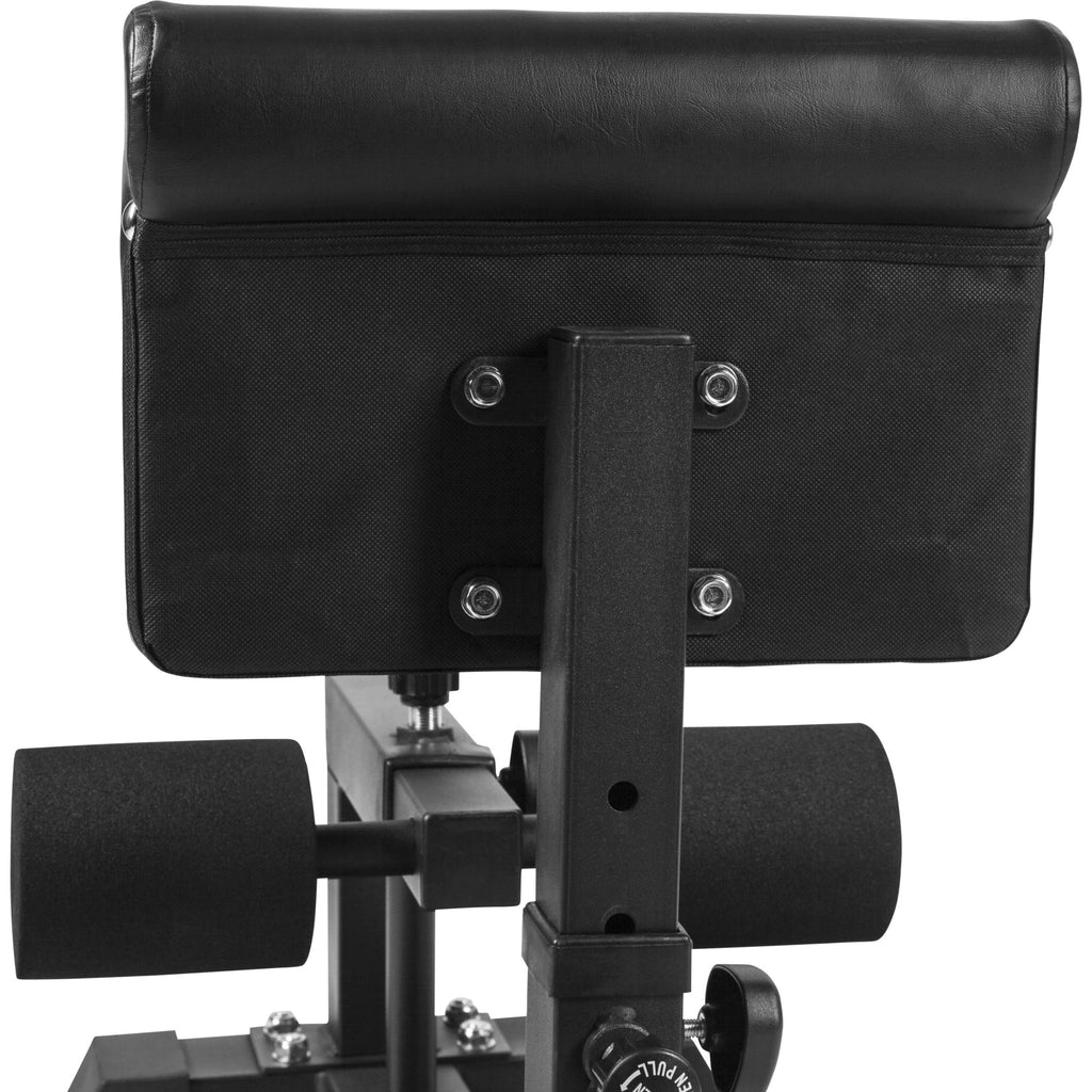 Sissy Squat Penkki / Kyykkylaite Säädettävä 102x40x49,5-61cm Musta