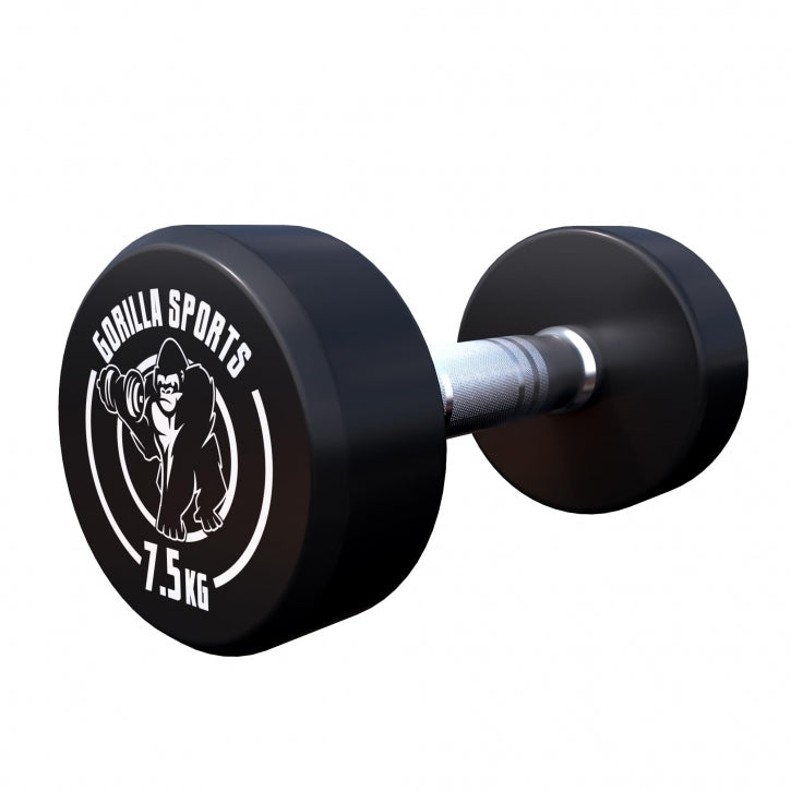 OUTLET - Pro kiinteä käsipaino kumipinnoitteella - 10 kg