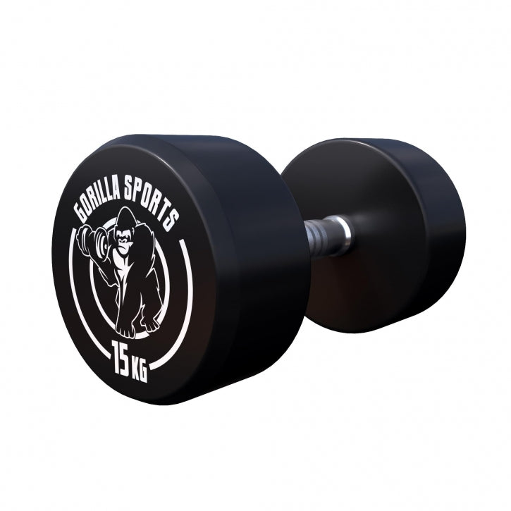 OUTLET - Pro kiinteä käsipaino kumipinnoitteella - 10 kg