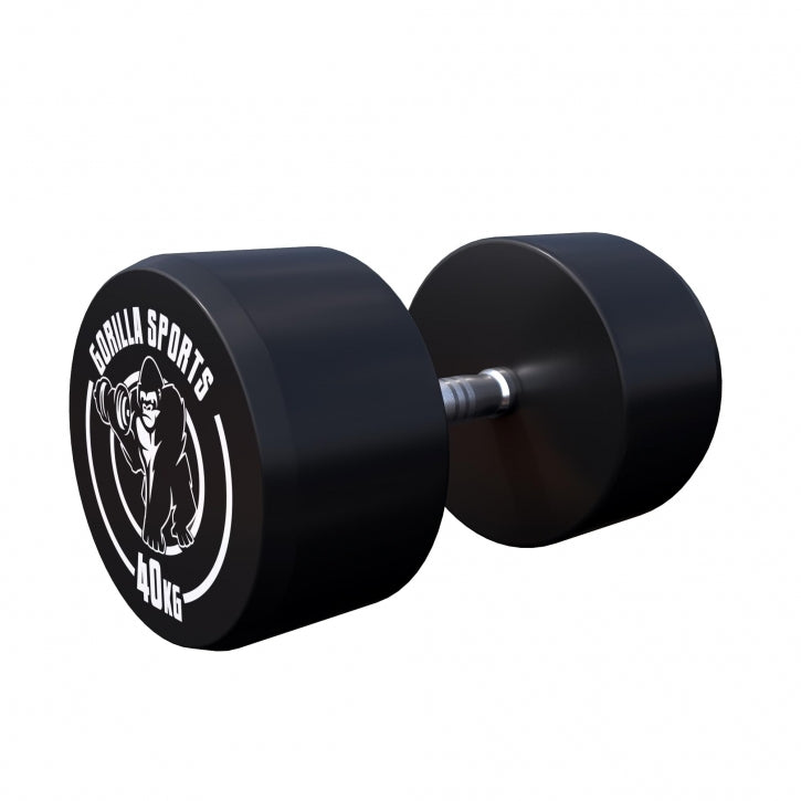 OUTLET - Pro kiinteä käsipaino kumipinnoitteella - 10 kg
