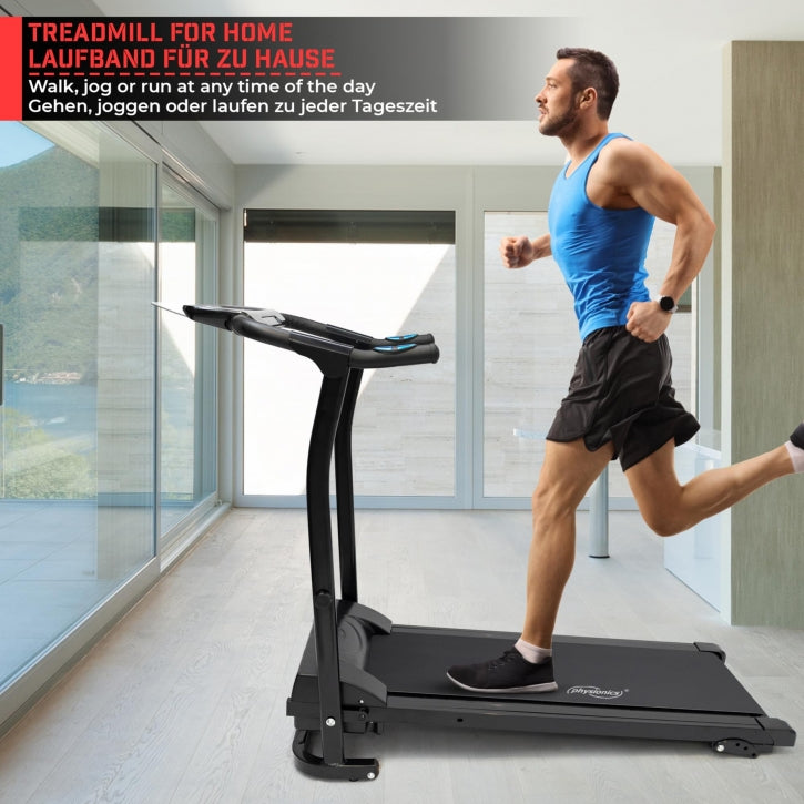 Physionics Juoksumatto Kokoontaitettava LED-Näyttö Max. 100kg