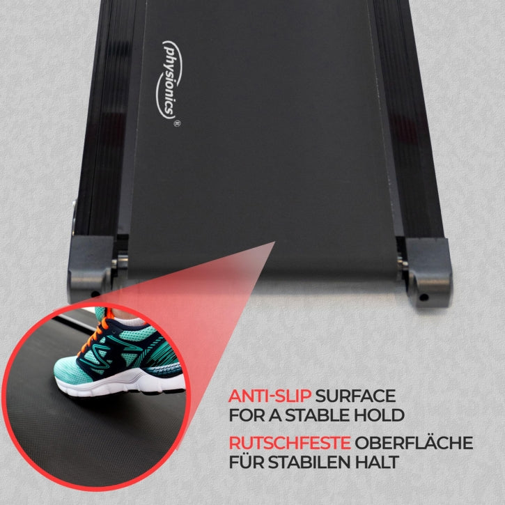 Physionics Juoksumatto Kokoontaitettava LED-Näyttö Max. 100kg