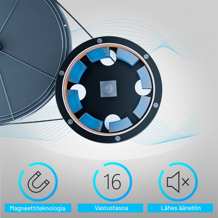 MAXXUS Crosstrainer CX 4.3f Magneettivastuksella 24kg Vauhtipyörällä