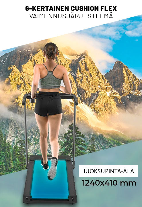 Juoksumatto MAXXUS RunMaxx 3.0  – Kokoontaitettava, 16 km/h, 12 Kaltevuustasoa, max. 100 kg