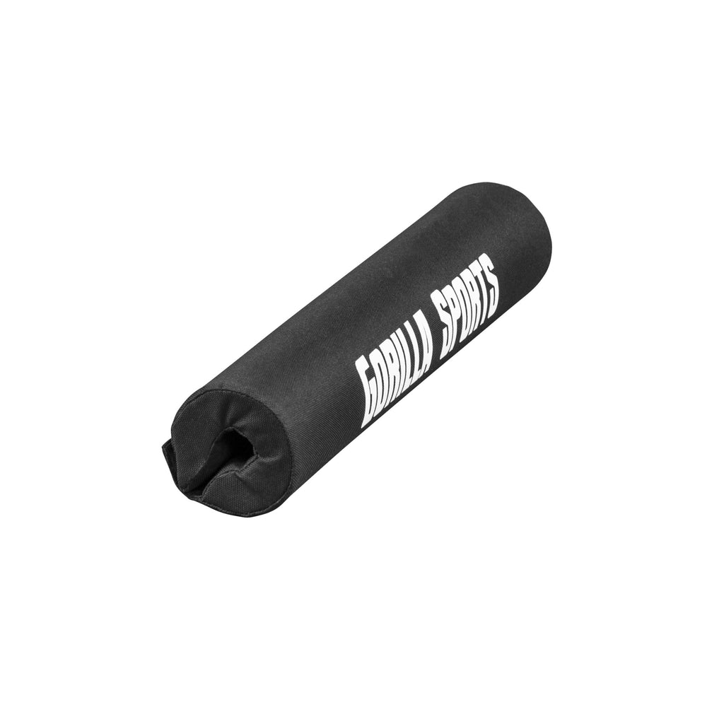 Levytangon pehmuste / Barbell Pad Tarranauhakinnityksellä 8,5x40cm Musta