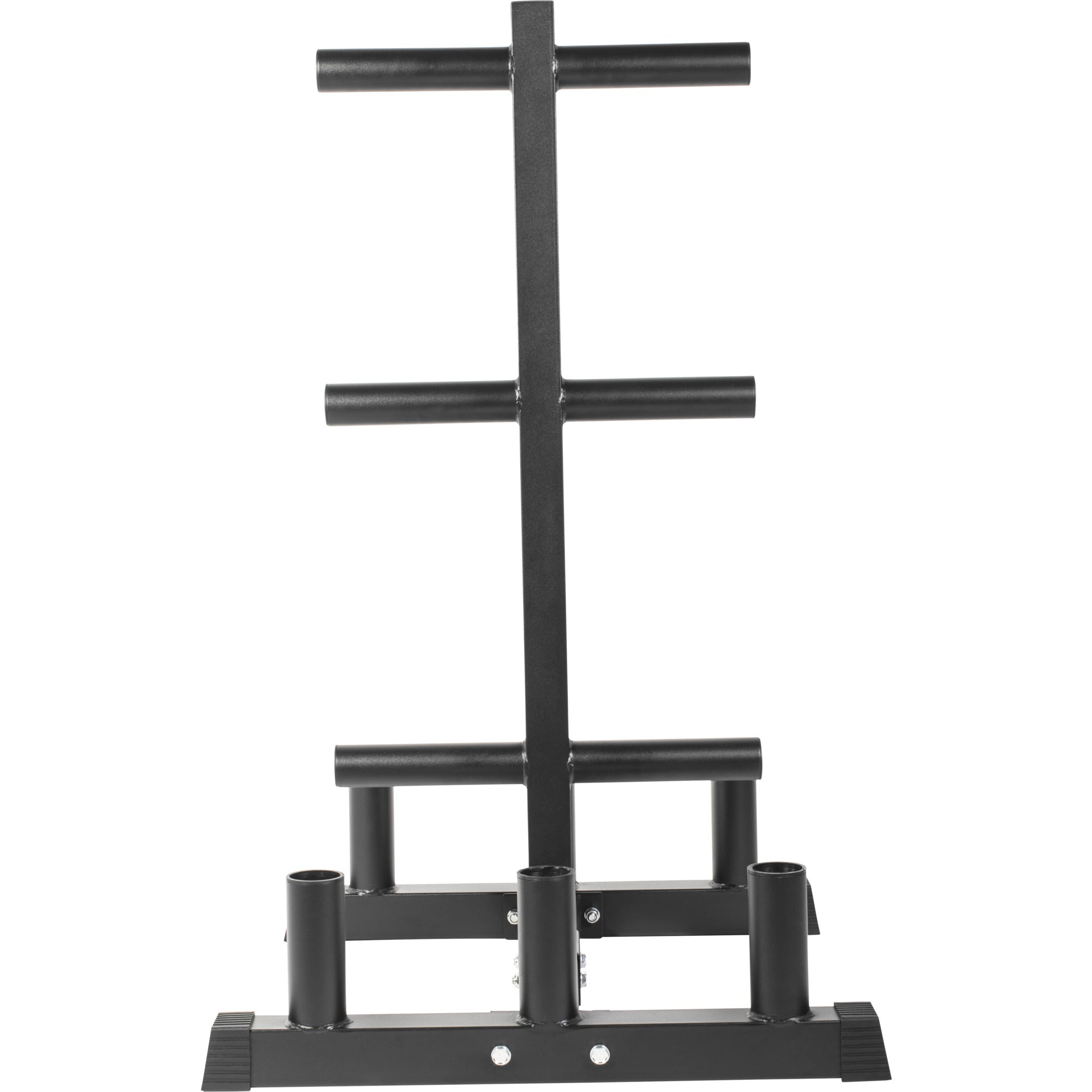 Teline Ø 50/51mm Olympia Levypainoille ja Levytangoille 71x70x115cm Musta