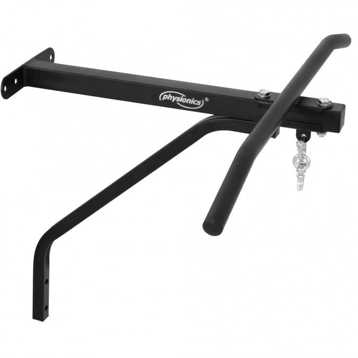 Physionics nyrkkeilysäkin seinäteline leuanvetotangolla