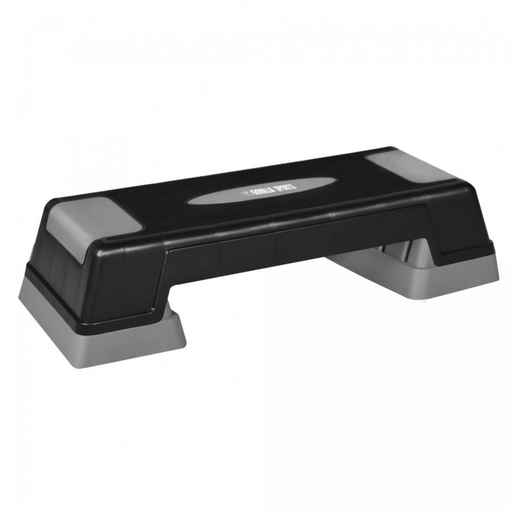 Steppilauta S, Korkeussäädettävä, Harmaa/Musta, 70x 28x12,5cm