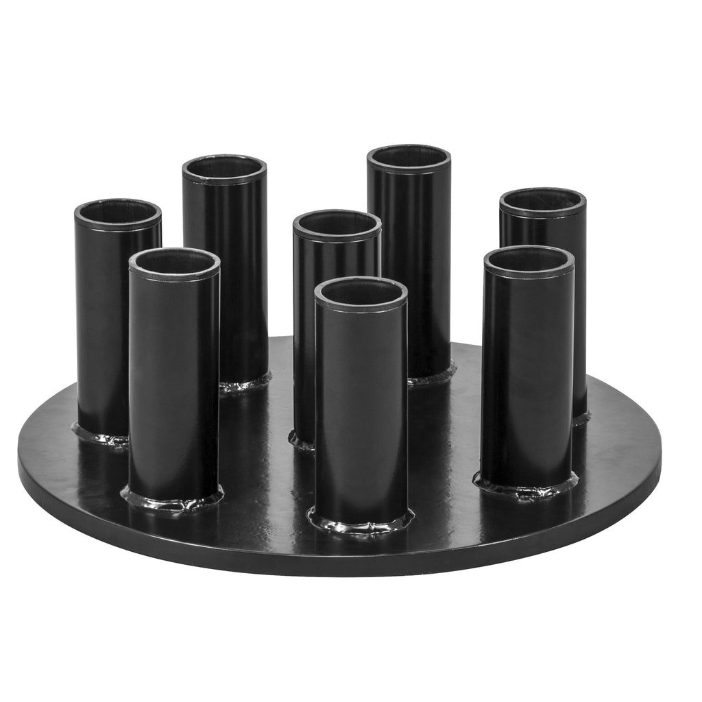 Teline Ø 30/31mm Ja 50/51mm Levytangoille Pystymalli 44x17cm, 22kg Musta