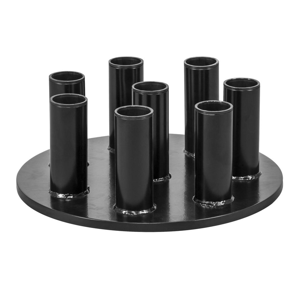 Teline Ø 30/31mm Ja 50/51mm Levytangoille Pystymalli 44x17cm, 22kg Musta