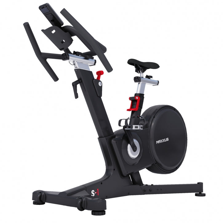 MAXXUS Kuntopyörä S1 Harjoitustietokoneella LCD-Näyttö 18kg Vauhtipyörä