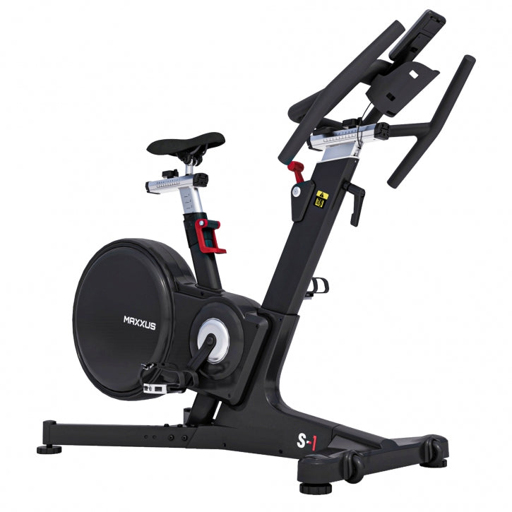 MAXXUS Kuntopyörä S1 Harjoitustietokoneella LCD-Näyttö 18kg Vauhtipyörä