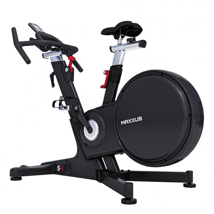 MAXXUS Kuntopyörä S1 Harjoitustietokoneella LCD-Näyttö 18kg Vauhtipyörä