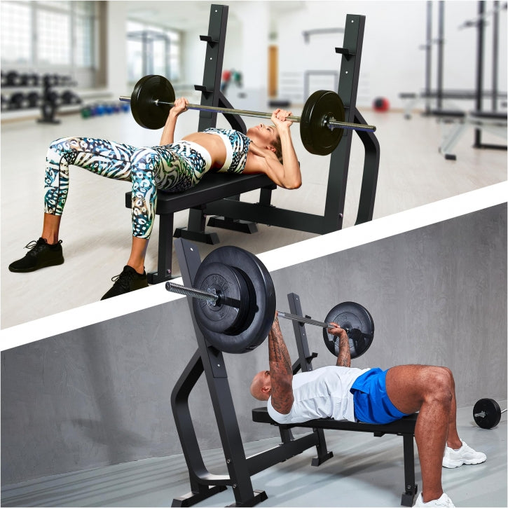 Heavy Duty Punnerruspenkki 120x140x130cm Max. 250kg Musta