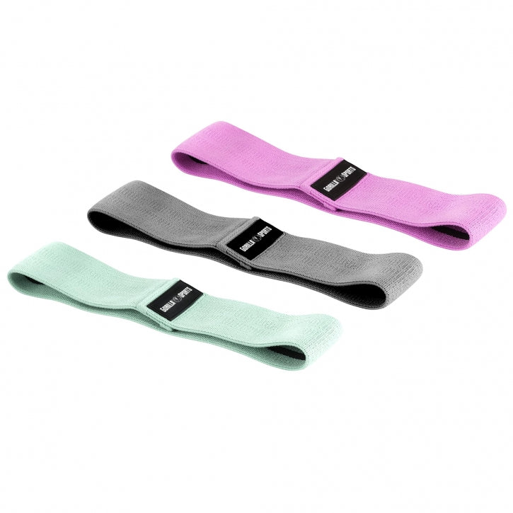 Hip Band / Vastuskuminauha Kolmen Setti Säilytyspussilla, S-L