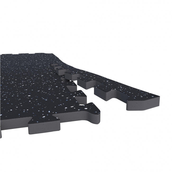 4-Osainen Kuminen Suojamatto / Palamatto Reunapaloilla, 4 Eri Väriä