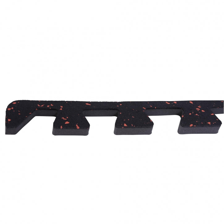 4-Osainen Kuminen Suojamatto / Palamatto Reunapaloilla, 4 Eri Väriä