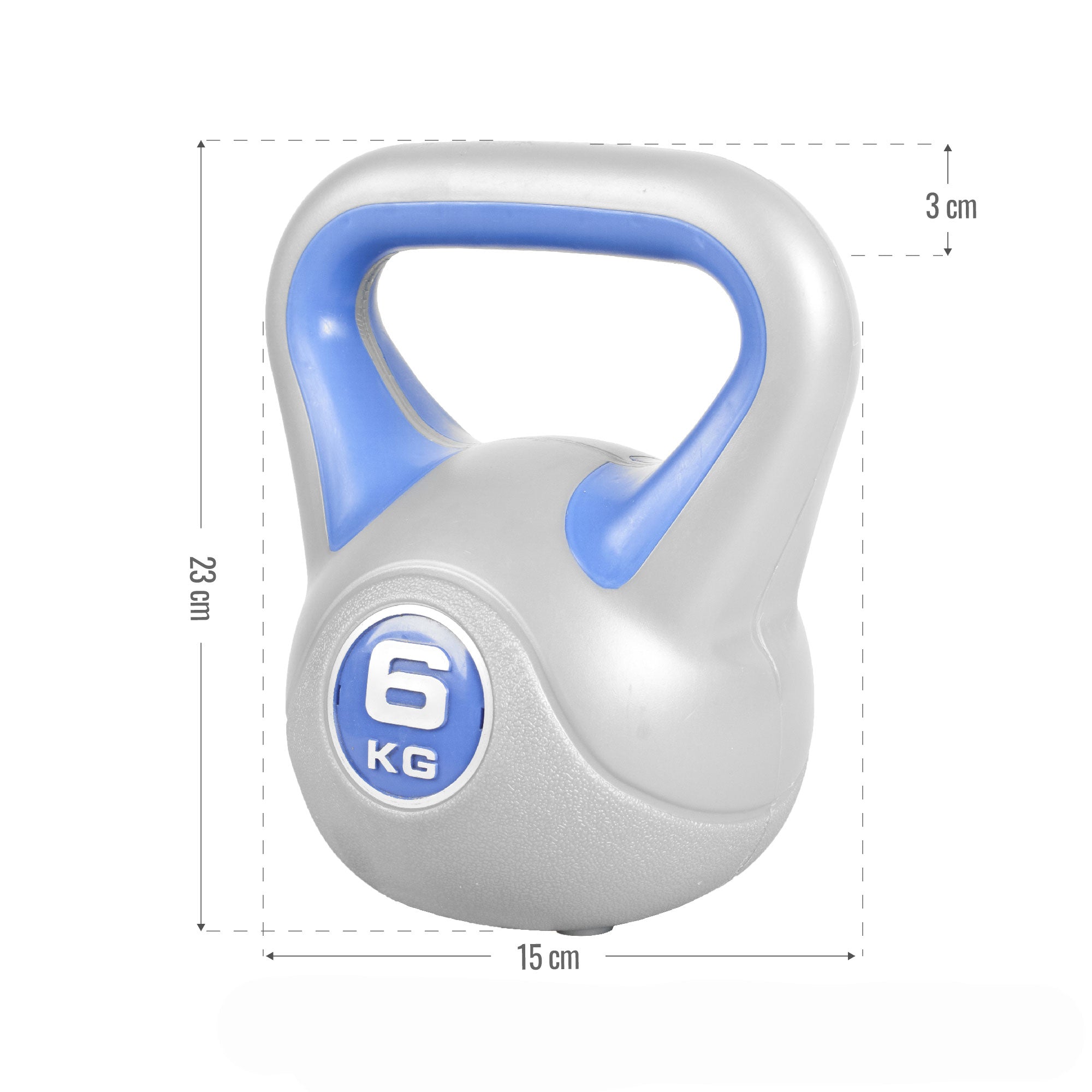 Contrast Kahvakuula 2 kg - 20 kg, Harmaa, Muovipinnoite, Värikoodattu