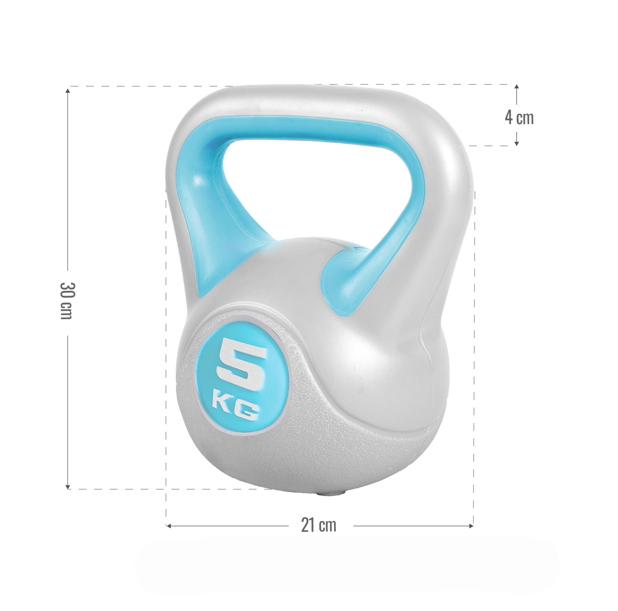 Contrast Kahvakuula 2 kg - 20 kg, Harmaa, Muovipinnoite, Värikoodattu