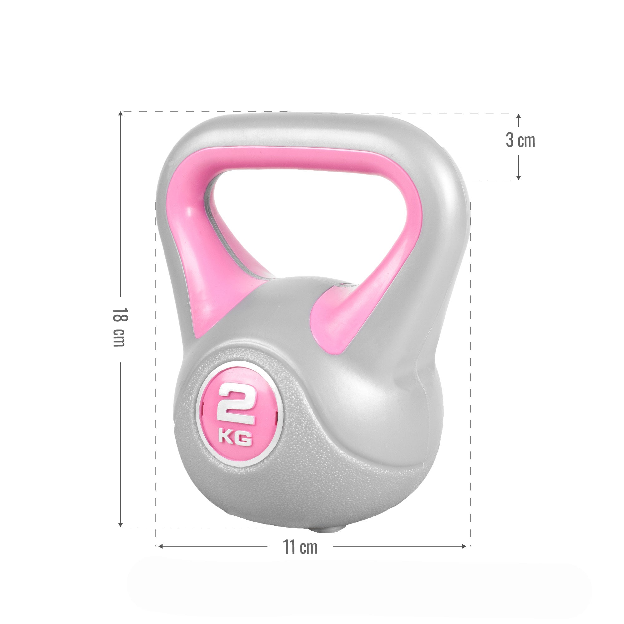 113kg Contrast Kahvakuulapaketti, 2 kg - 20 kg Kahvakuulat