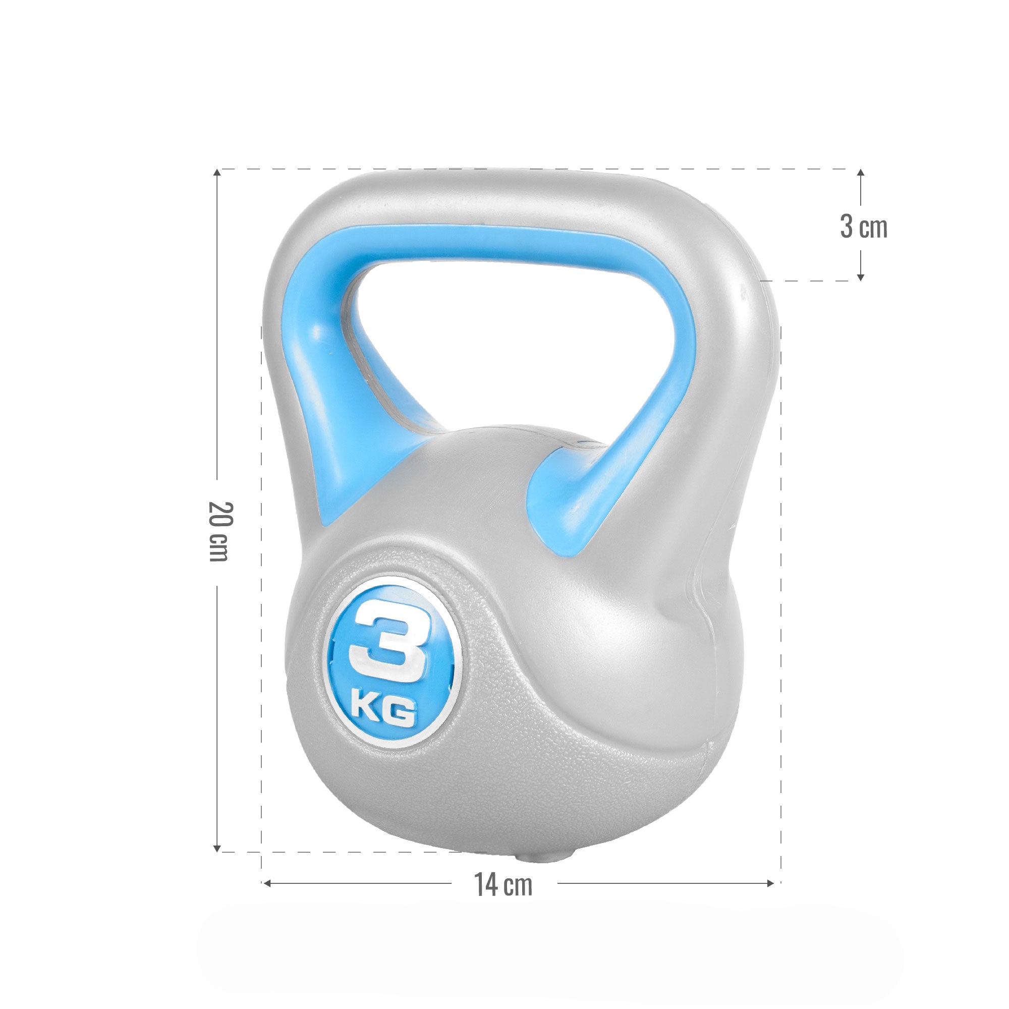 Contrast Kahvakuulat 2 kg - 20 kg + Kahvakuulateline, Teräs