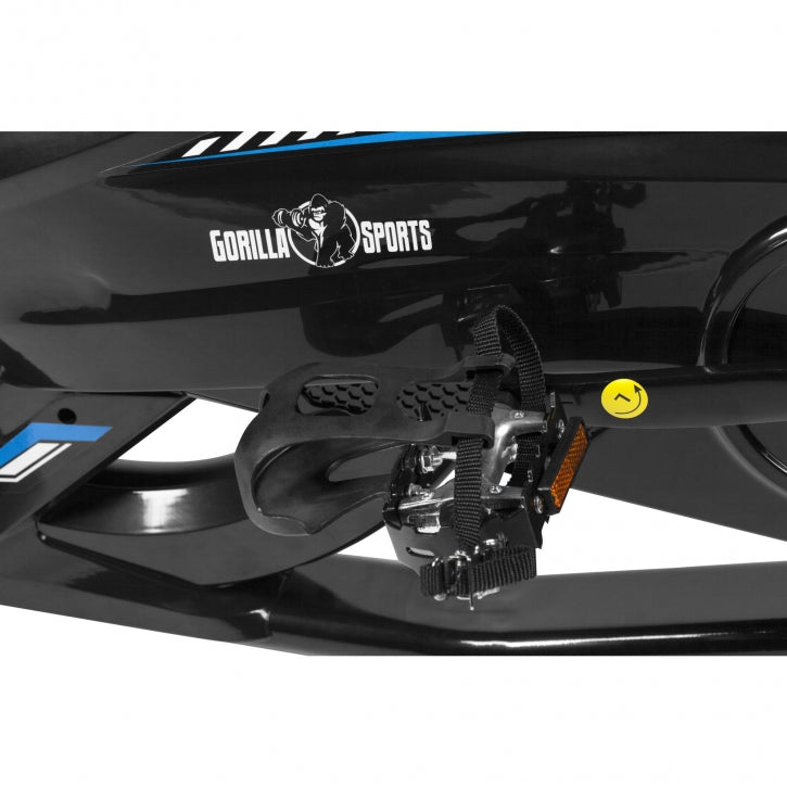 Säädettävä Kuntopyörä Pro Ajotietokoneella, 8kg Vauhtipyörällä, Vastuksen Portaaton Säätö