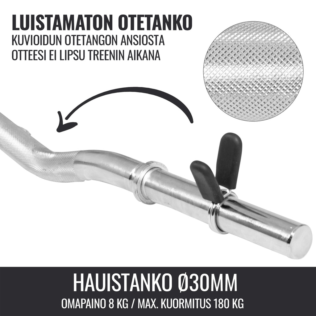 Tankosetti jousilukoilla 30 mm