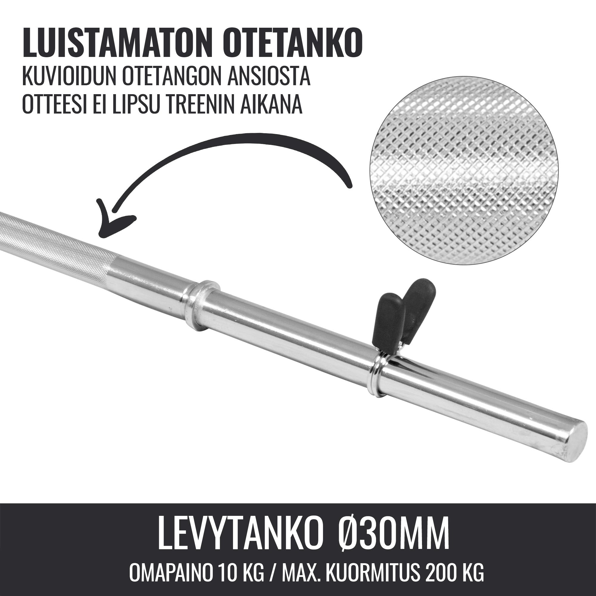 Tankosetti jousilukoilla 30 mm