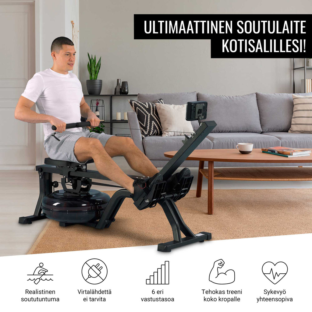 Vesivastus Soutulaite Harjoitustietokoneella, 6 Vastustasoa