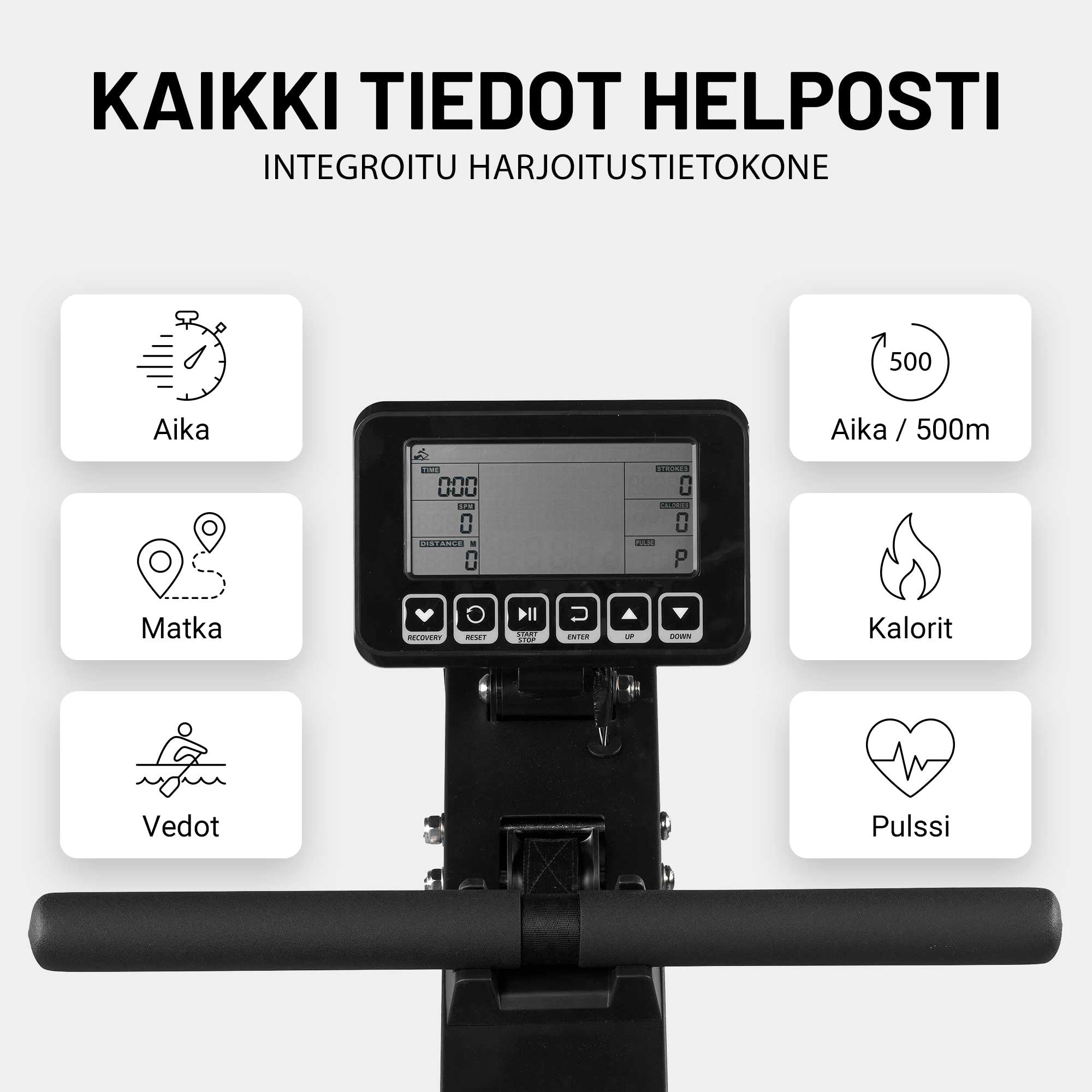 Vesivastus Soutulaite Harjoitustietokoneella, 6 Vastustasoa