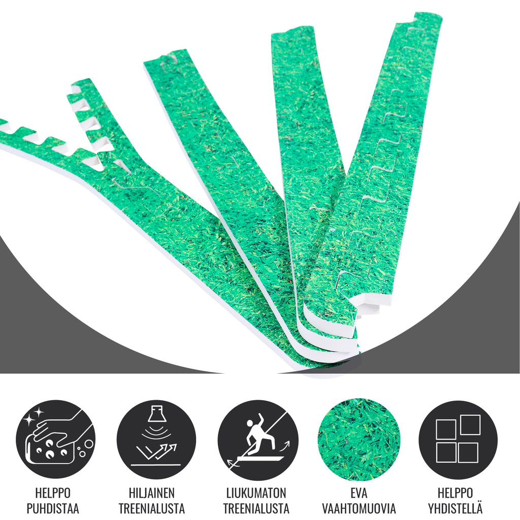 Palamaton / Suojamaton Reunapalat 8kpl 62,5x1,2cm EVA-Vaahtomuovi Ruohokuosi
