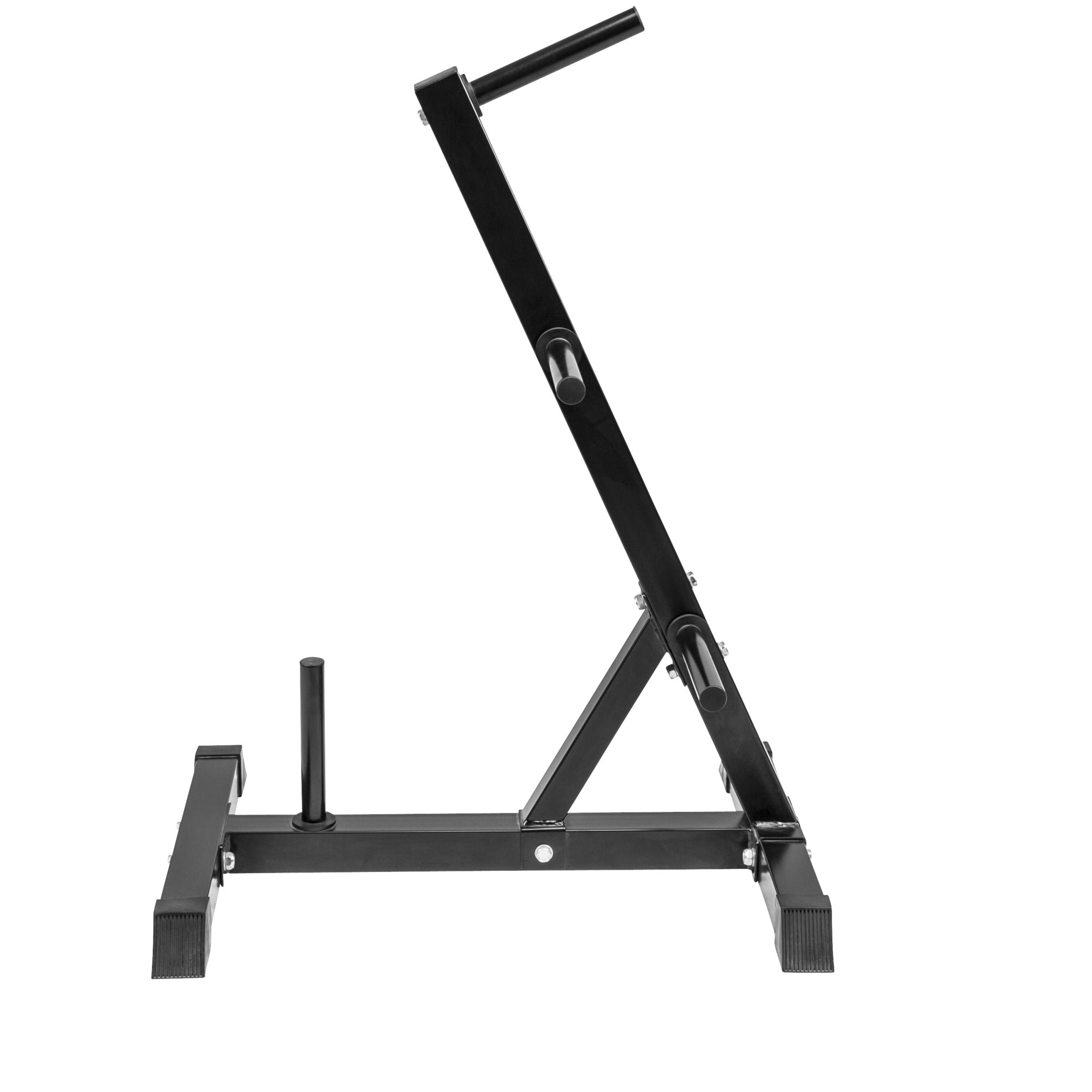 Levypainoteline, Ø 30mm, 200kg, Musta