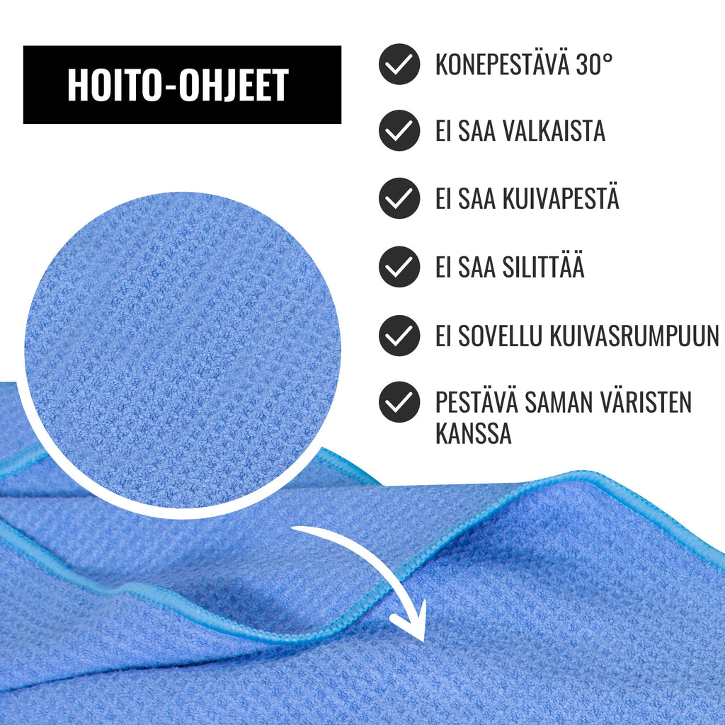 Joogapyyhe, Kevyt ja Kompakti, 180x60cm