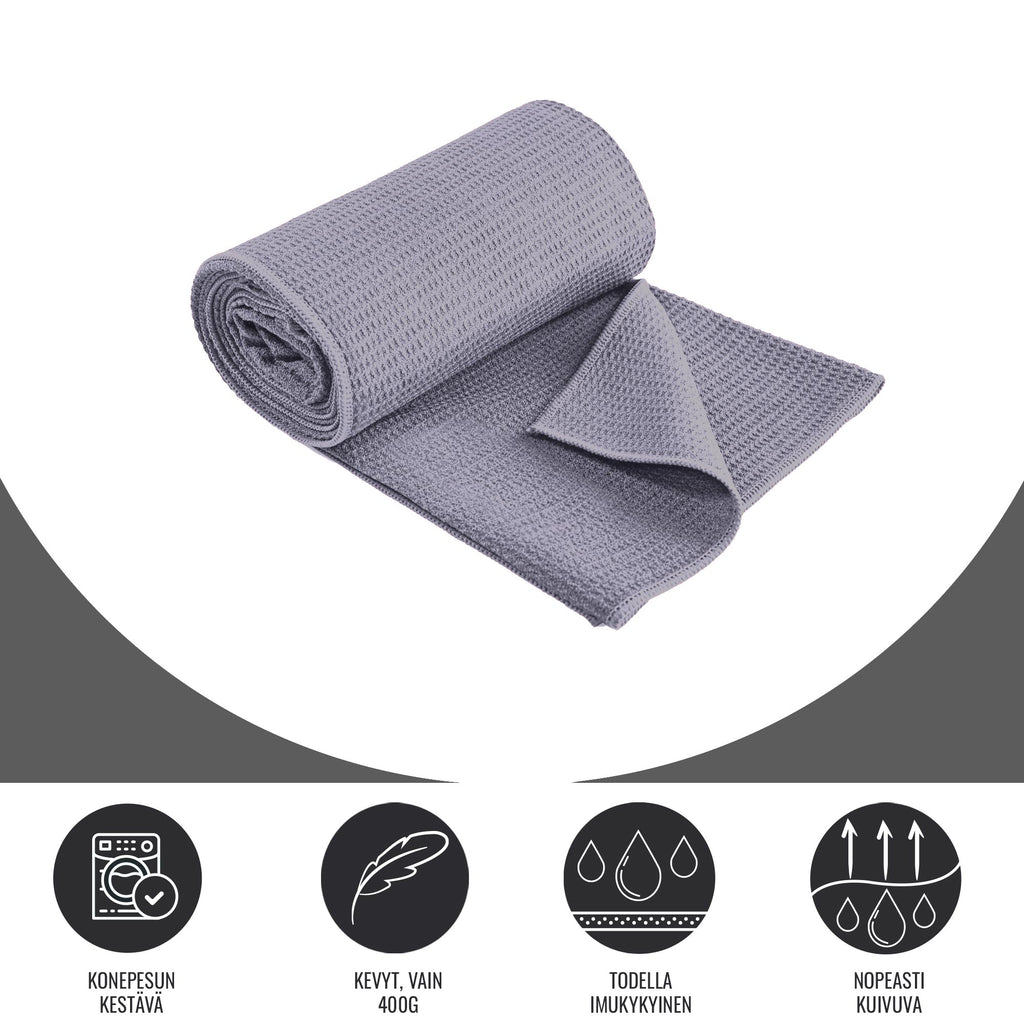 Joogapyyhe, Kevyt ja Kompakti, 180x60cm