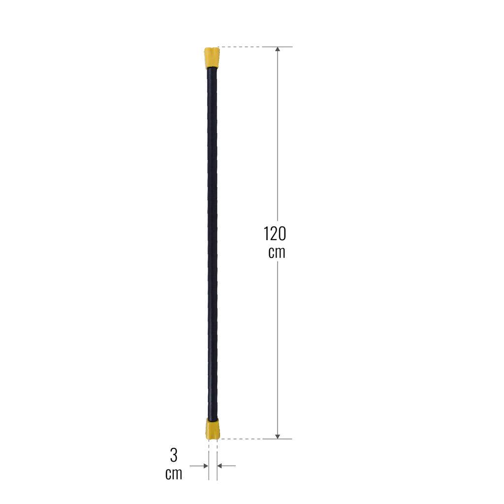 Painotanko Aerobic Bar 1-10kg, 120-132cm, Useita Värejä