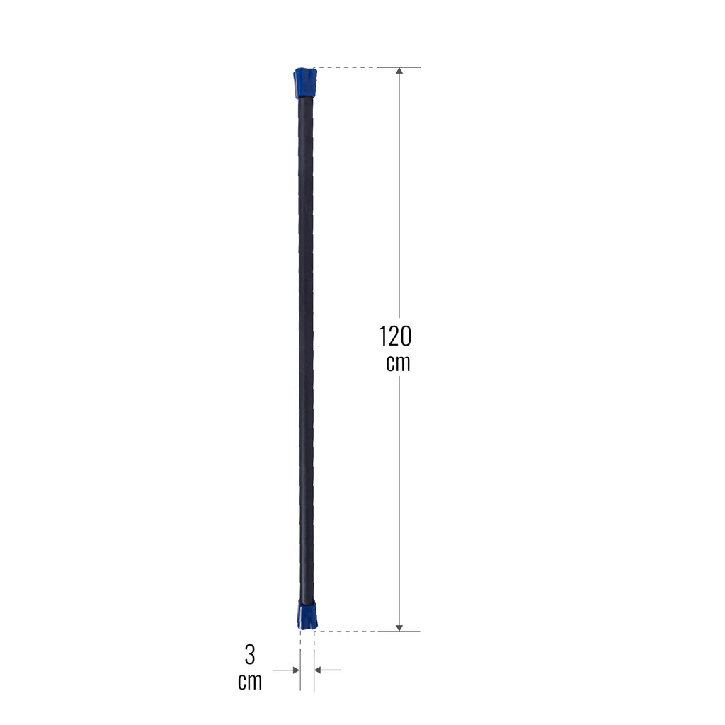 Painotanko Aerobic Bar 1-10kg, 120-132cm, Useita Värejä