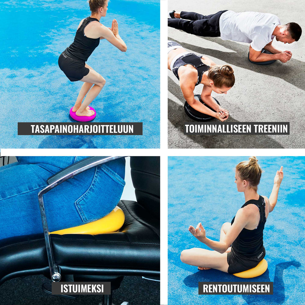 Balance Pad, Tasapainotyyny Piikeillä, Useita Värejä, 33cm