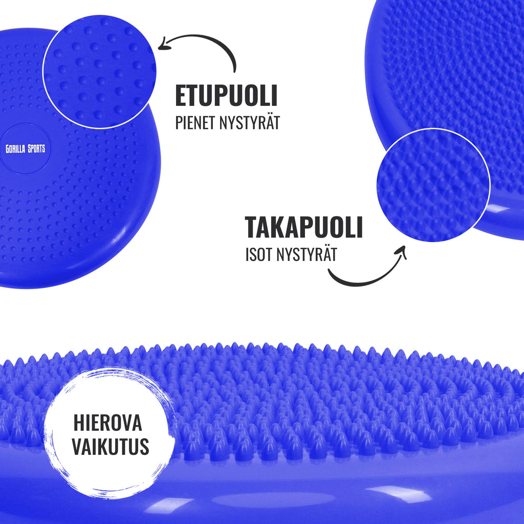 Balance Pad, Tasapainotyyny Piikeillä, Useita Värejä, 33cm