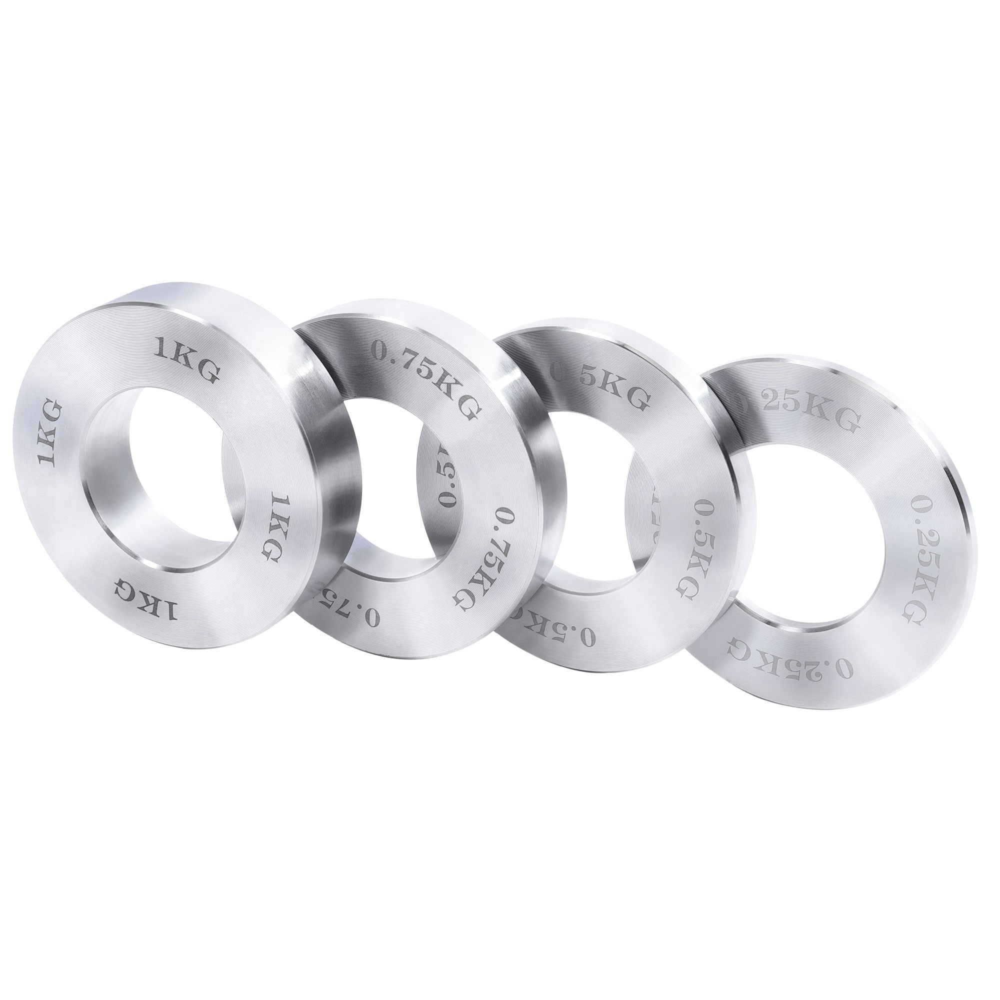 Levypainot 0,25kg-1kg, 50mm Rautaiset Levypainot, Kromi